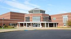 School building in the Southwest with eco-friendly hard water treatment by Vulcan.