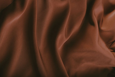 Caramel Brown Silk