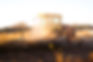 Sonnenuntergang Ernte