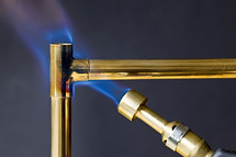 Leaking or damaged pipe repair by Tip Top Plumbing technician