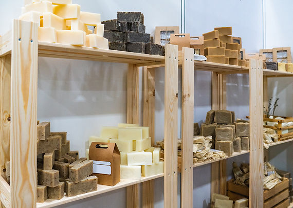 Soap Store Shelves