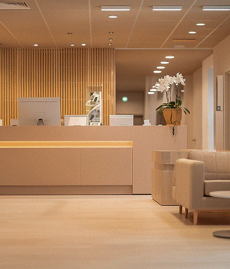 Modern Reception Area