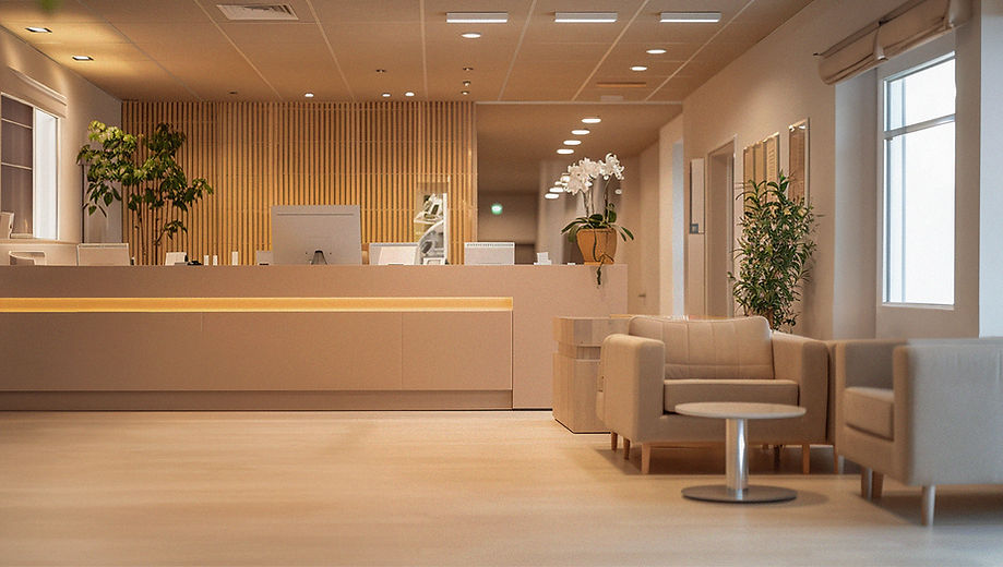 Modern Reception Area