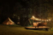 Cozy outdoor campsite