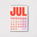 July Calendar Page