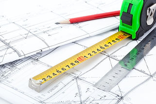 Measuring tape on designs