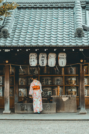 shrine in kyoto
