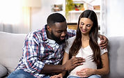 Pregnant Woman and Partner