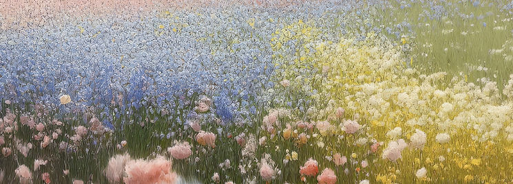 Colorful Flower Field