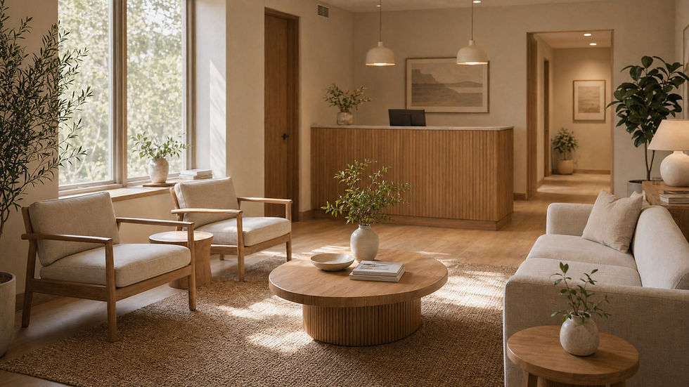 Modern Reception Area