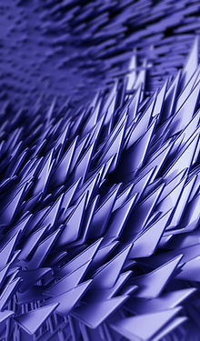 purple abstract obstacles