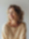 Woman Smiling Relaxedly