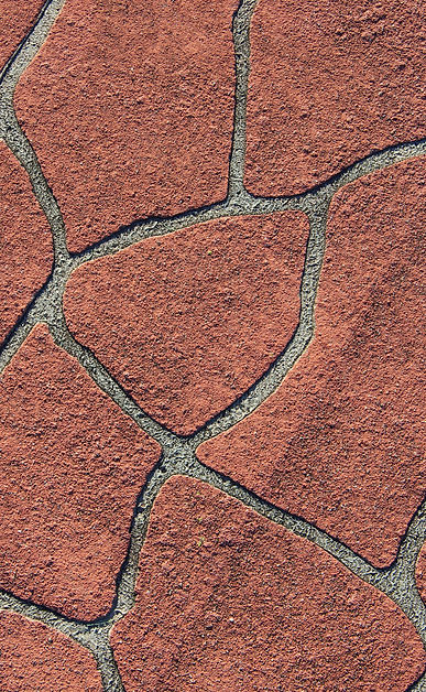 Concrete driveway