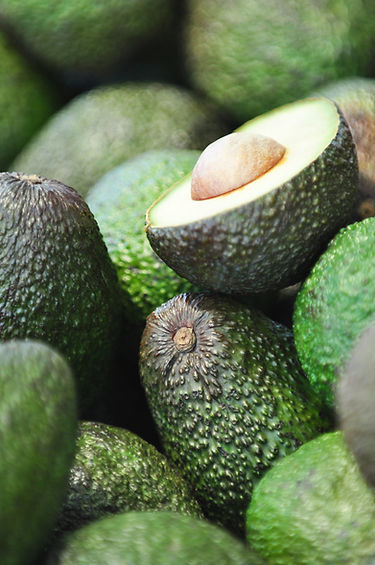 Fresh Avocado Closeup