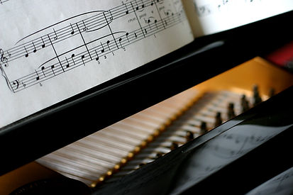 Piano Keys and Sheet