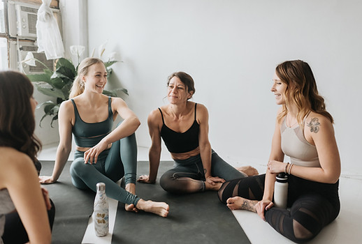 Yoga-Freunde