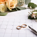 Wedding planning setup
