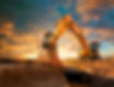 Excavator at Construction Site