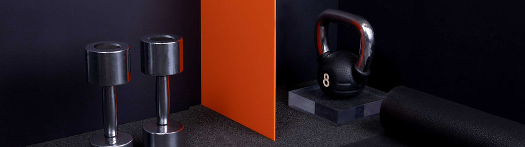 Fitness equipment setup