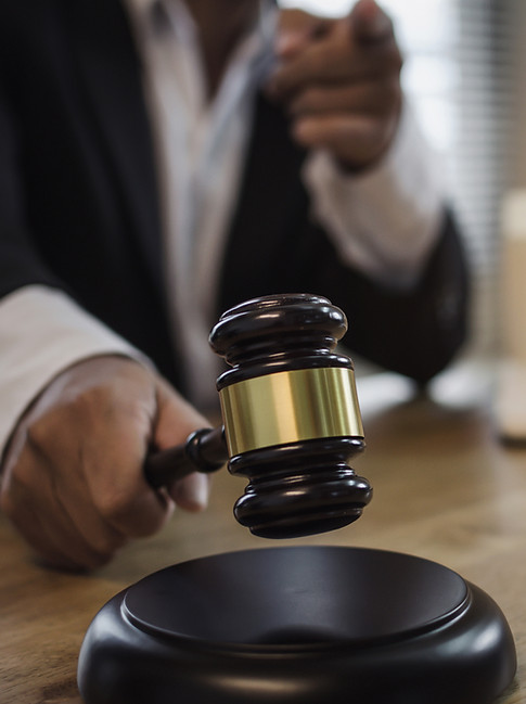 Judge Holding Gavel