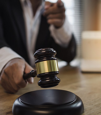Judge Holding Gavel