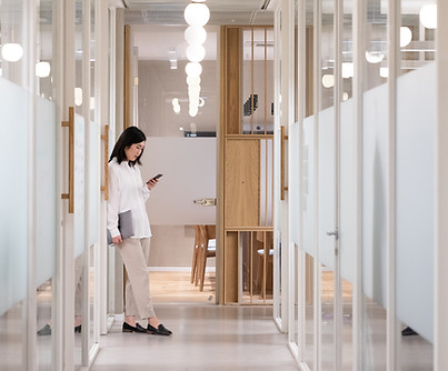 Office Hallway Scene