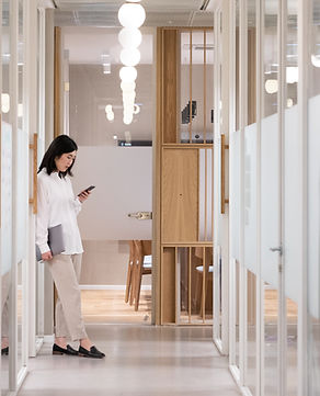 Office Hallway Scene