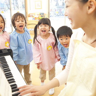 Teacher Playing Piano