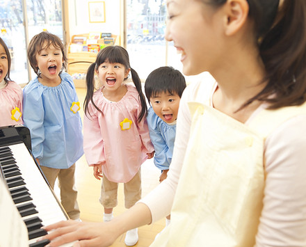 Teacher Playing Piano