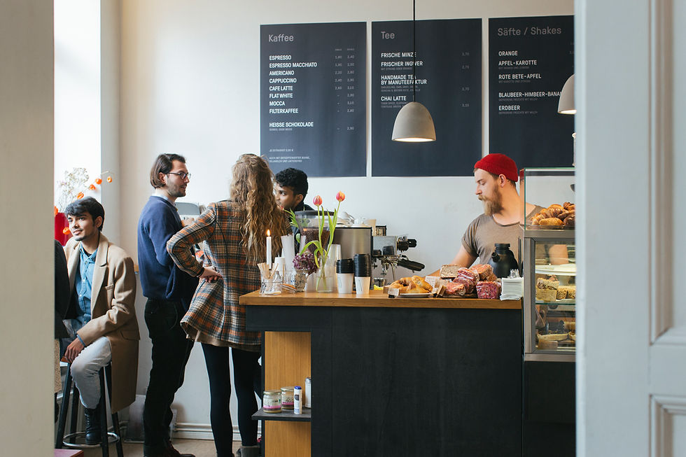 Arranged Food and Objects