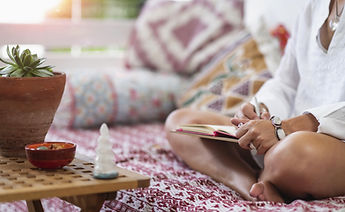 Relaxed Writing Moment