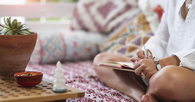 Relaxed Writing Moment