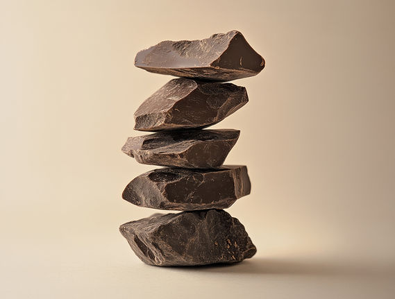 Stacked Chocolate Chunks