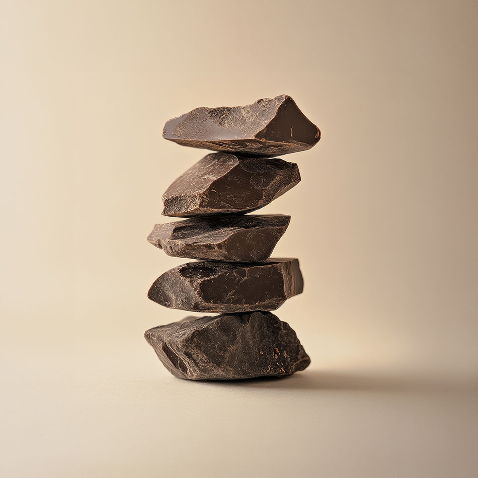 Stacked Chocolate Chunks