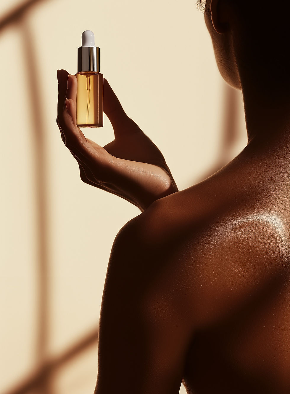 Serum Bottle Display