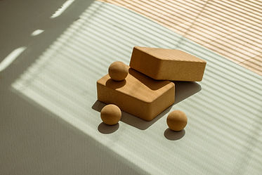 Accessoires de yoga en liège