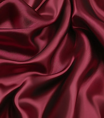 Red fabric placeholder