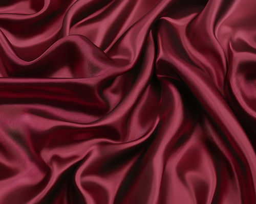 Red silk