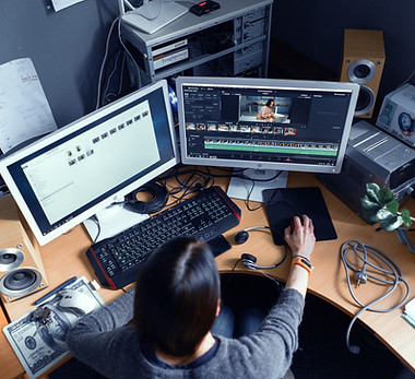 Video Editing Workspace