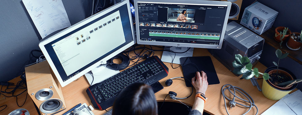 ビデオ編集ステーション