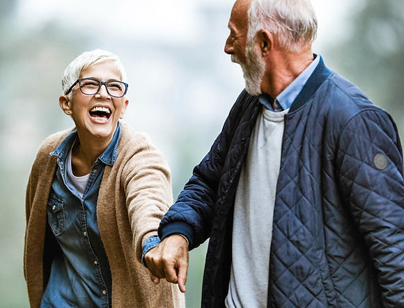Happy Elderly Couple