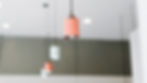 Modern pendant lights installed in a remodeled home interior