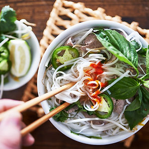 Sliced Beef & Meatball Pho (Phở Tái Bò Viên)