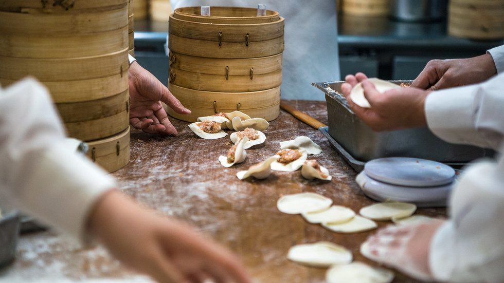 Preparing Dim Sum