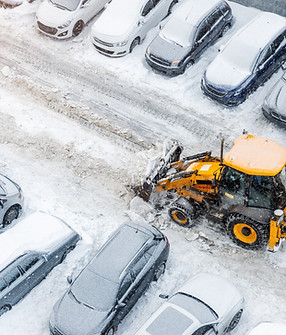 Tractor Removing Snow