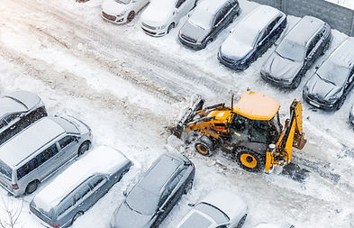 Tractor Removing Snow
