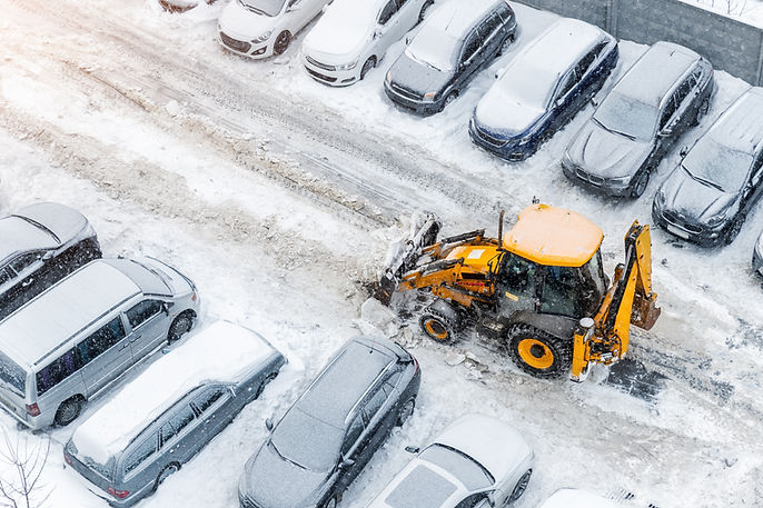 Tractor Removing Snow