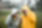 Couple in Raincoats