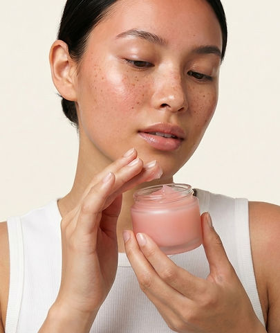 Skincare Routine Portrait