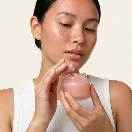 Skincare Routine Portrait